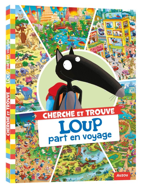 CHERCHE & TROUVE LOUP PART EN VOYAGE - AUZOU