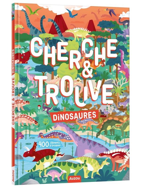 CHERCHE & TROUVE - DINOSAURE - AUZOU