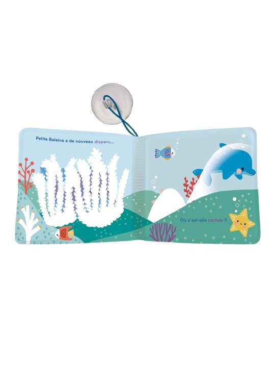 CACHE-CACHE SOUS L'OCÉAN - MON LIVRE DE BAIN MAGIQUE - AUZOU