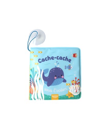 CACHE-CACHE SOUS L'OCÉAN - MON LIVRE DE BAIN MAGIQUE - AUZOU