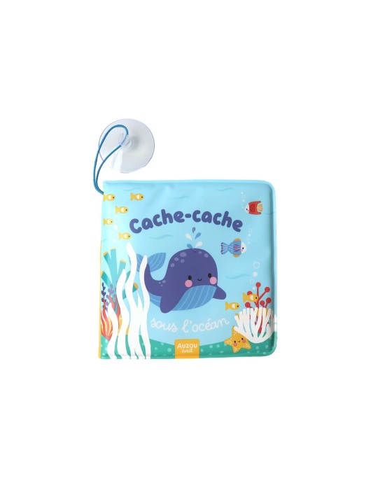 CACHE-CACHE SOUS L'OCÉAN - MON LIVRE DE BAIN MAGIQUE - AUZOU