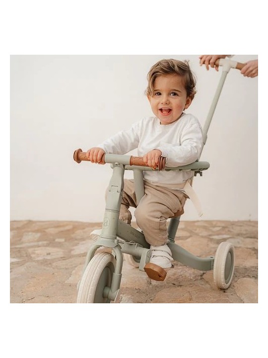 Tricycle 4 en 1 vert - Little Dutch