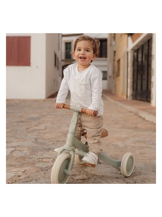 Tricycle 4 en 1 vert - Little Dutch