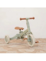 Tricycle 4 en 1 vert - Little Dutch