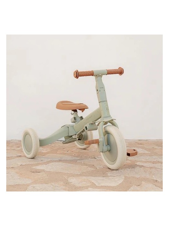 Tricycle 4 en 1 vert - Little Dutch