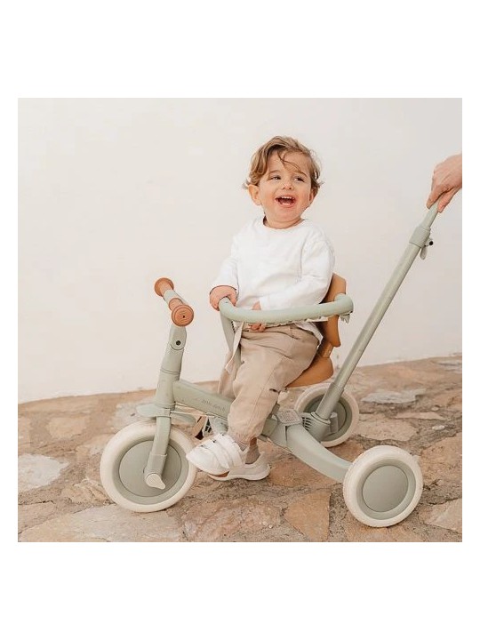 Tricycle 4 en 1 vert - Little Dutch