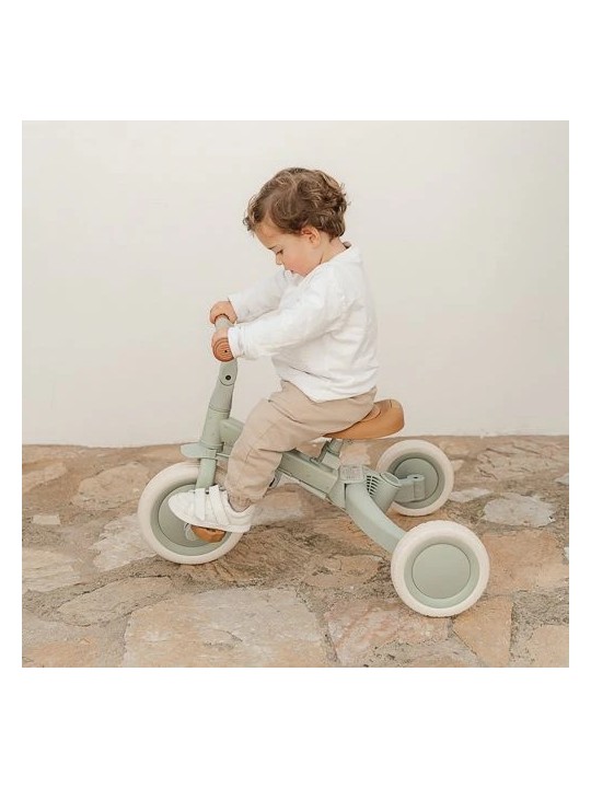 Tricycle 4 en 1 vert - Little Dutch