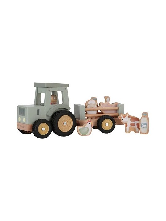 Tracteur avec remorque Little Farm - Little Dutch