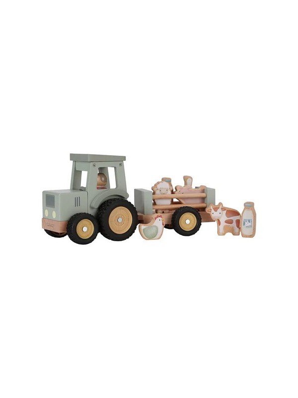 Tracteur avec remorque Little Farm - Little Dutch