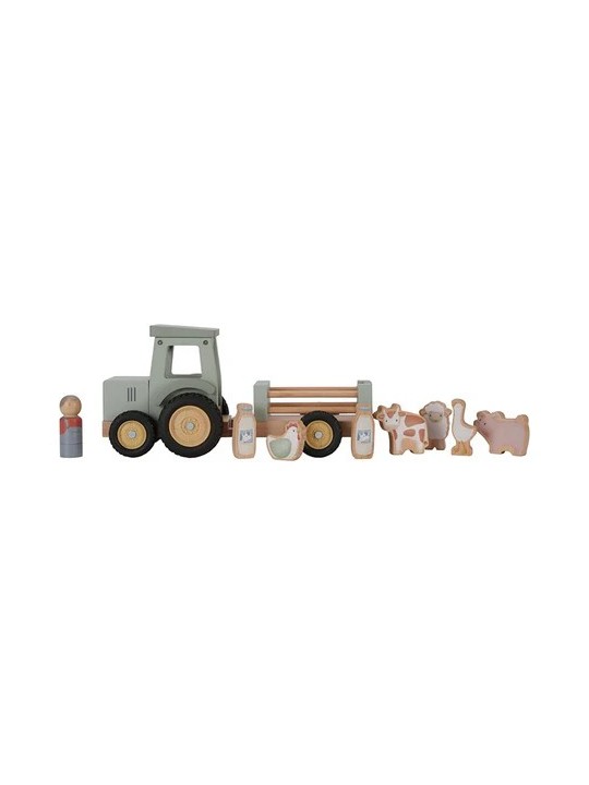 Tracteur avec remorque Little Farm - Little Dutch