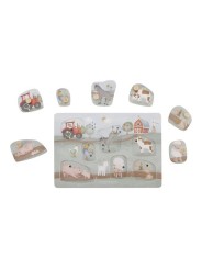 Puzzle Sonore en bois Little Farm - Little Dutch