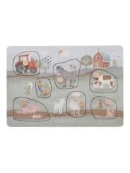 Puzzle Sonore en bois Little Farm - Little Dutch