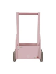 Chariot de marche voiture Rose - Little Dutch