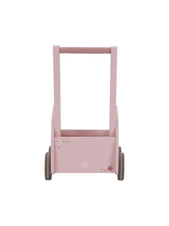 Chariot de marche voiture Rose - Little Dutch