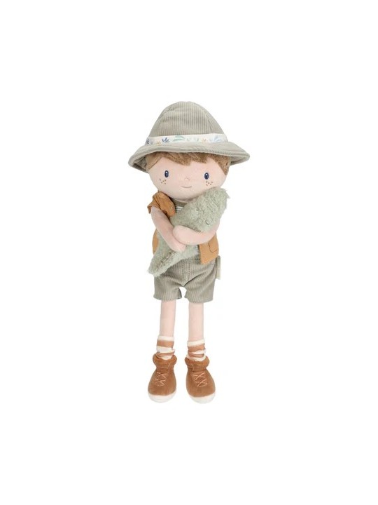 Doudou bébé Ranger Jim - 35 cm - Little Dutch