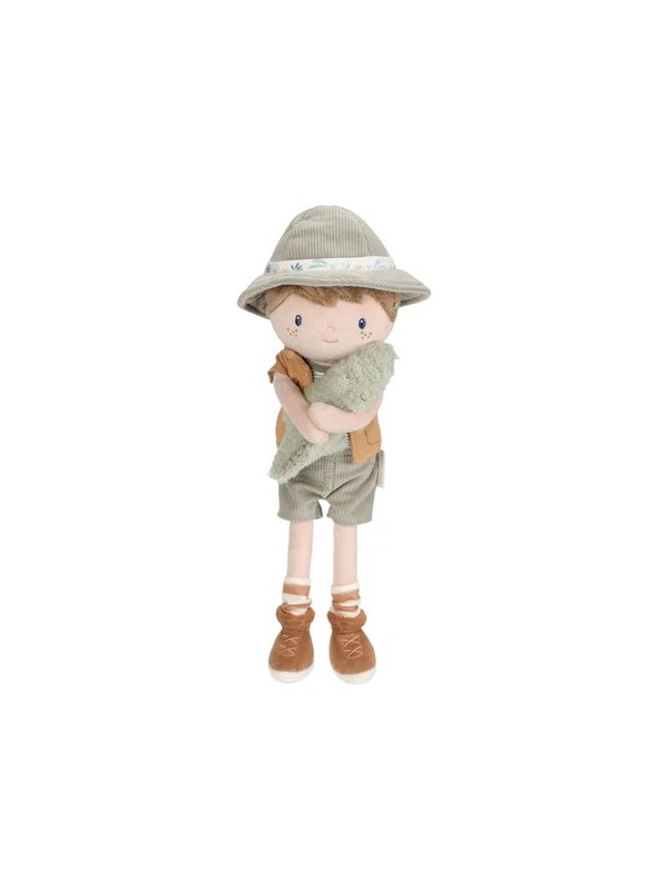 Doudou bébé Ranger Jim - 35 cm - Little Dutch
