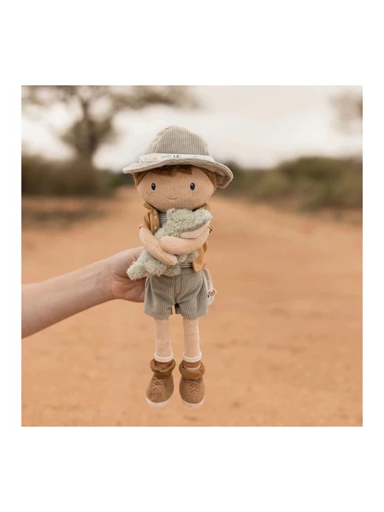 Doudou bébé Ranger Jim - 35 cm - Little Dutch