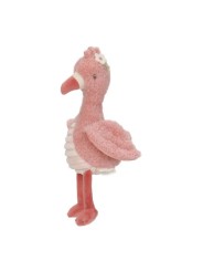 Peluche Flamant rose - Rose - 17 cm - Little Dutch