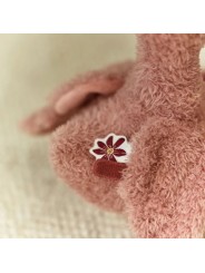 Peluche Flamant rose - Rose - 17 cm - Little Dutch