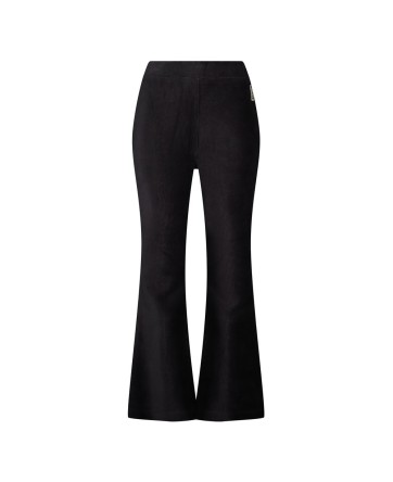 Pantalon flare noir en velours Jubel - City Chic