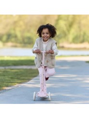 Trotinette 3 roues - Rose - Little Dutch