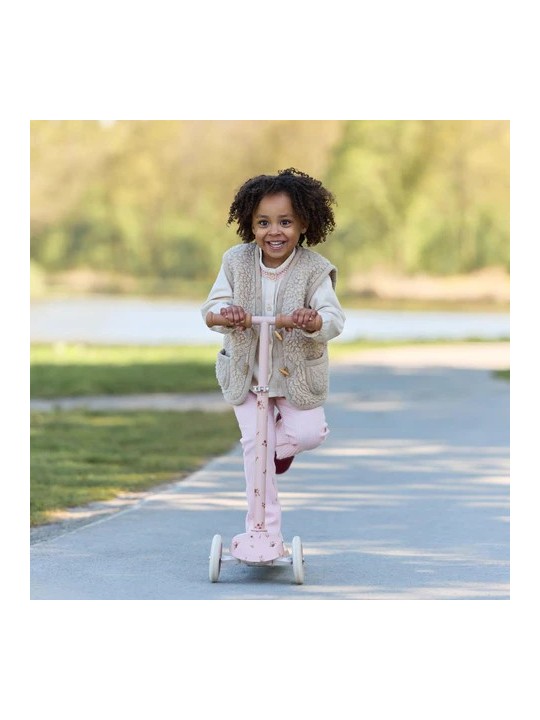 Trotinette 3 roues - Rose - Little Dutch