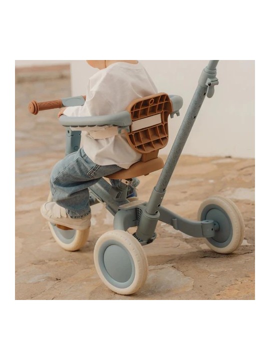 Tricycle 4 en 1 bleu - Little Dutch