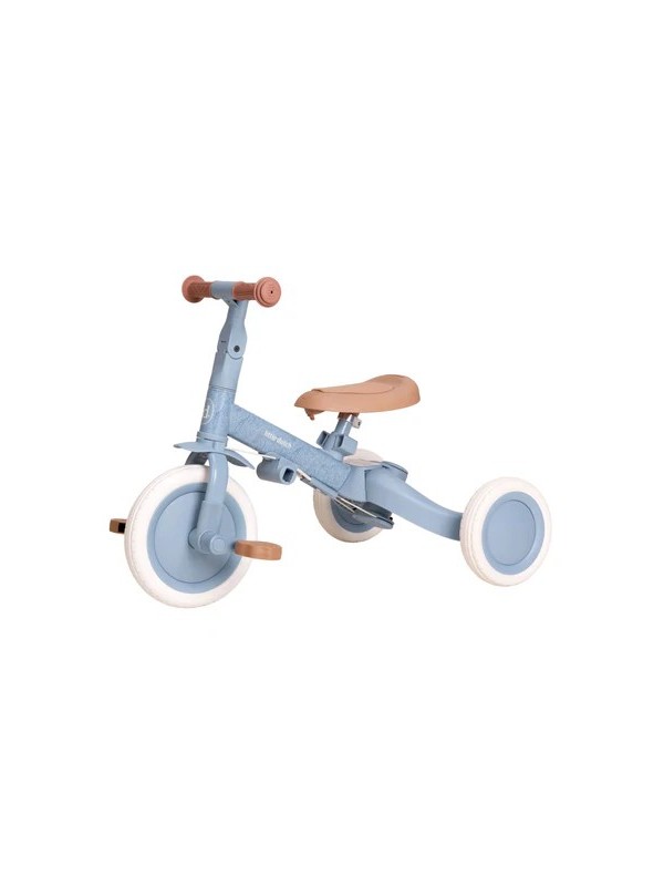 Tricycle 4 en 1 bleu - Little Dutch