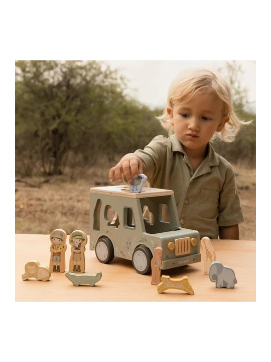 Boîte à formes Safari Friends - Little Dutch