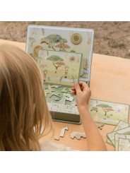 Tableau Magnétique - Safari Friends - Little Dutch