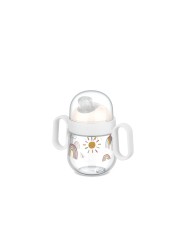 Gobelet à bec anti-fuite Mepal Mio 200 ml - Sunshine & Rainbow - Little Dutch