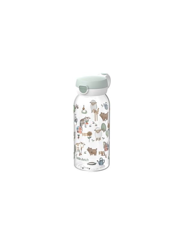 Gourde avec bouchon à clapet 600 ml - Little Farm - Little Dutch