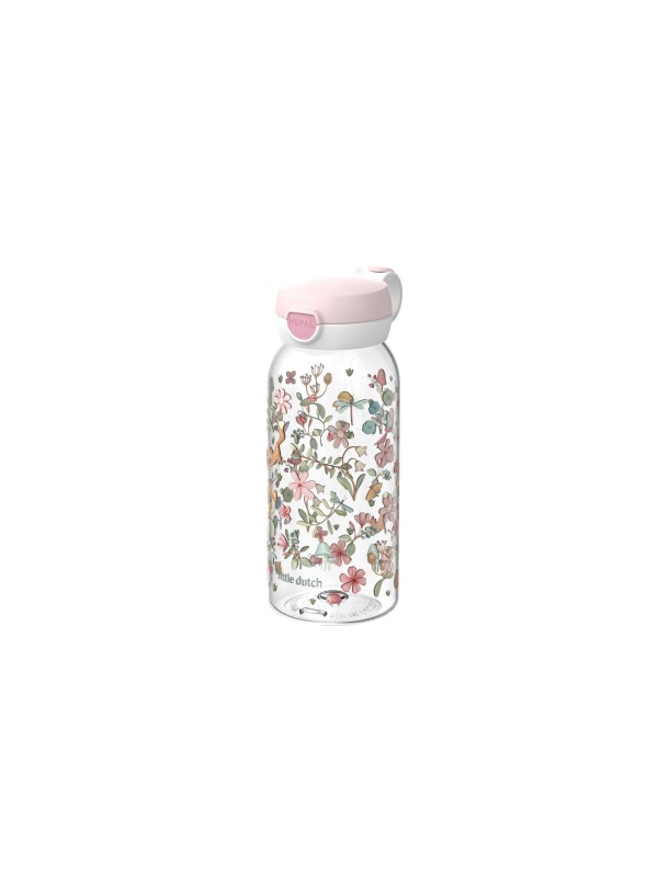 Gourde avec bouchon à clapet 450 ml - Fairy Garden - Little Dutch