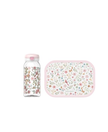 Ensemble déjeuner campus (gourde avec bouchon à clapet + boîte à lunch)  - Fairy Wonders - Little Dutch