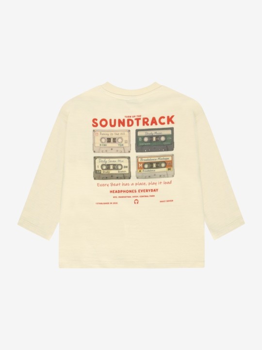 T-shirt manches longues TURN UP backprint - Daily7