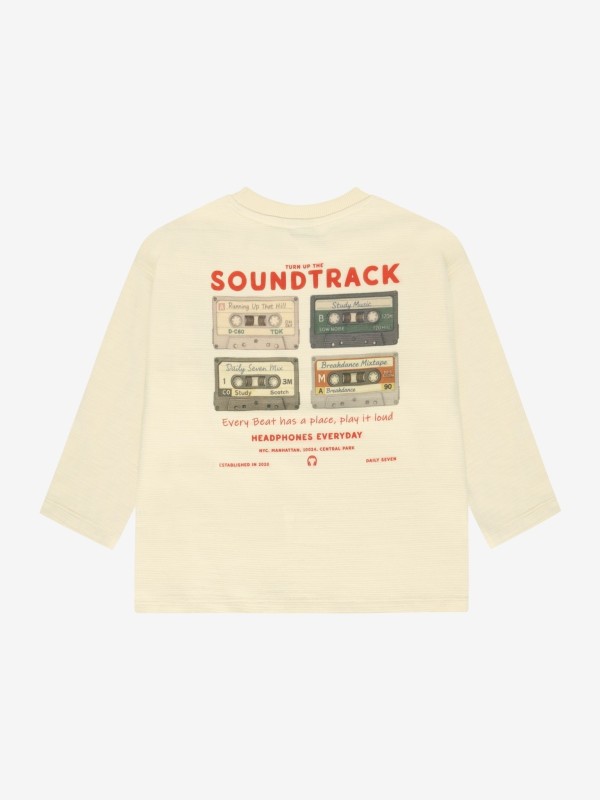 T-shirt manches longues TURN UP backprint - Daily7