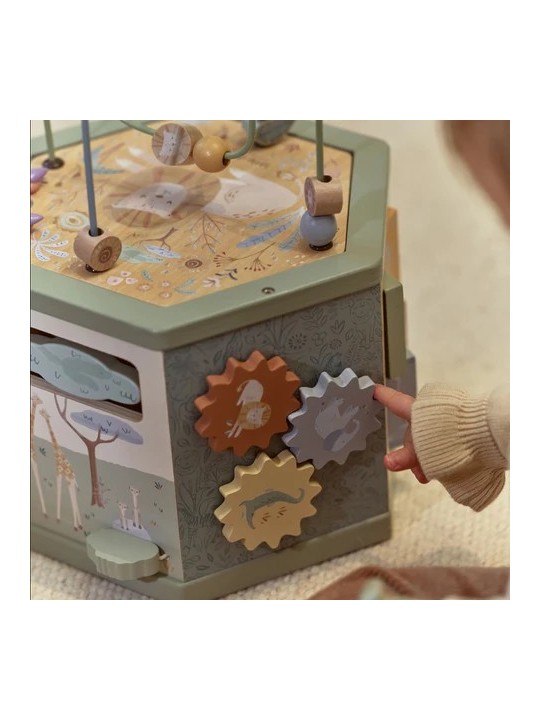 Blocs de construction en bois - Vert - Little Dutch