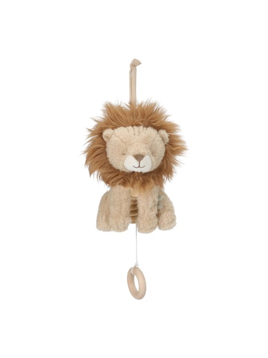 Boîte à musique Lion - Jaune - Little Dutch