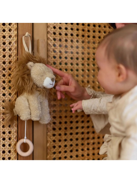 Boîte à musique Lion - Jaune - Little Dutch