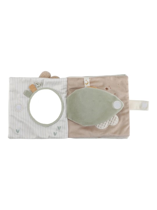 Livre d'activités en tissu - Beige - Little Dutch