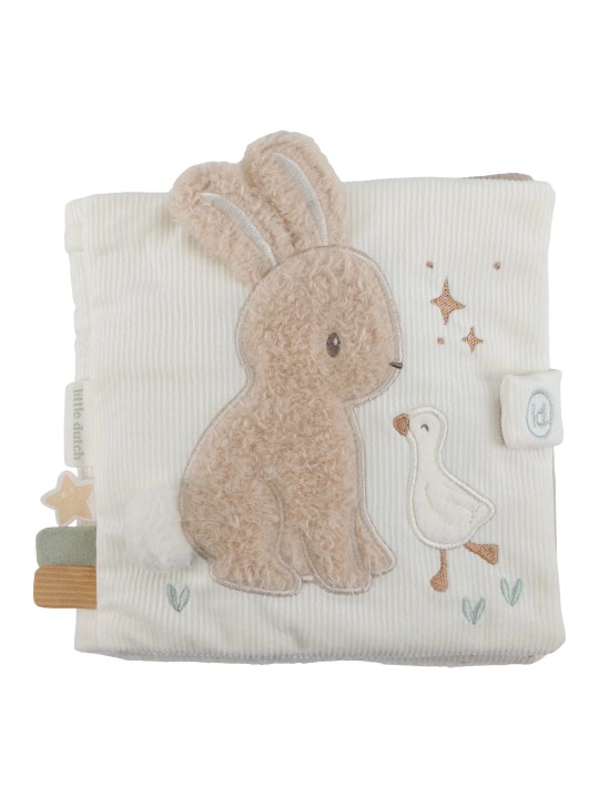 Livre d'activités en tissu - Beige - Little Dutch