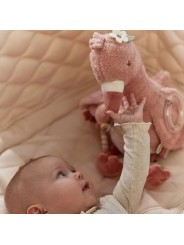 Peluche d'activité Flamant rose - Rose - Little Dutch