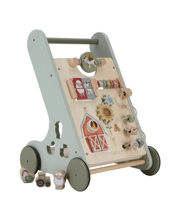 Chariot de marche d'activités Little Farm- Little Dutch