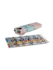 Crayon Diddl Avec Gomme 6 Pièces  - Diddl