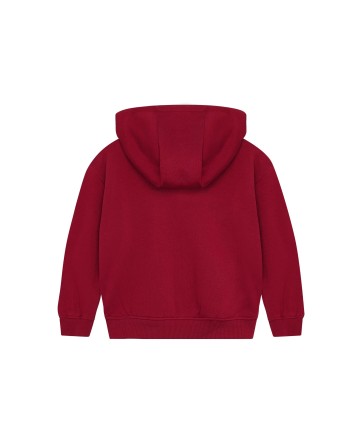 Gilet Bordeau à capuche - Daily7