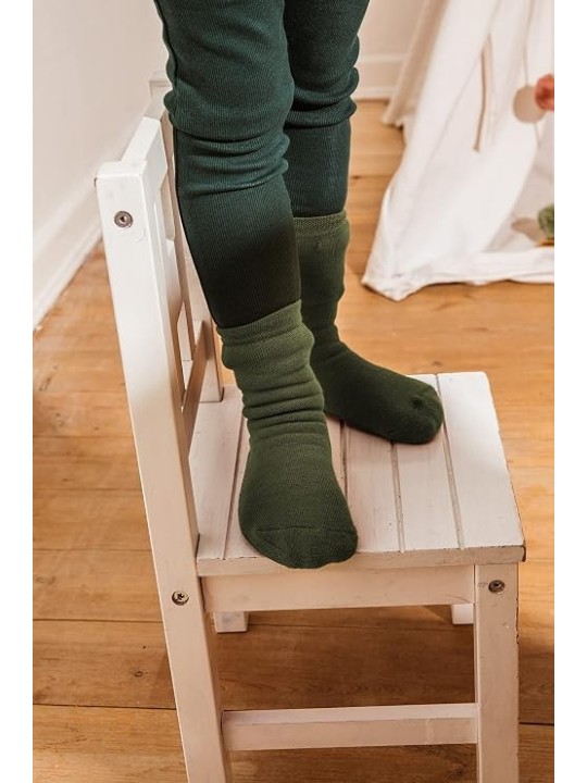 Chaussette anti-dérapantes Euwers - Kaki - 25/26