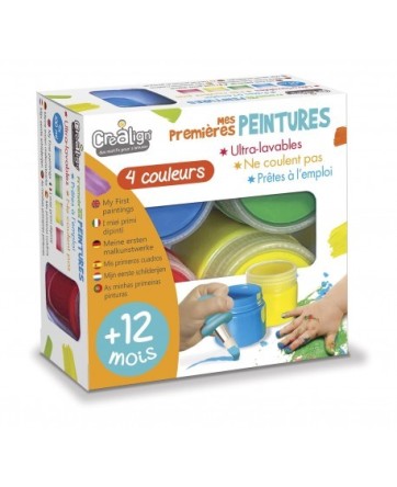 Mes premières peintures - Créa Lign'