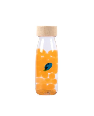 Bouteille sensorielle - Petit Boum - Poisson Orange