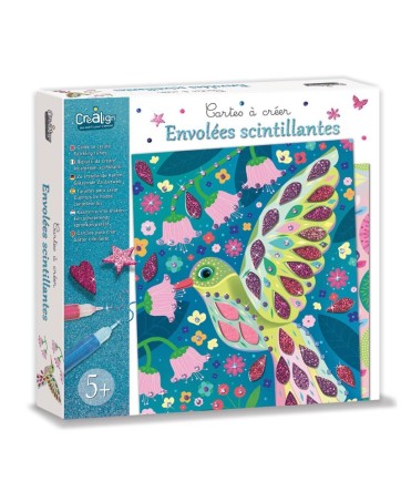 Cartes à créer - Envolées scintillantes - Créa Lign'