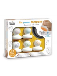 Mes premiers tampons "Les animaux de la savane" - Créa Lign'